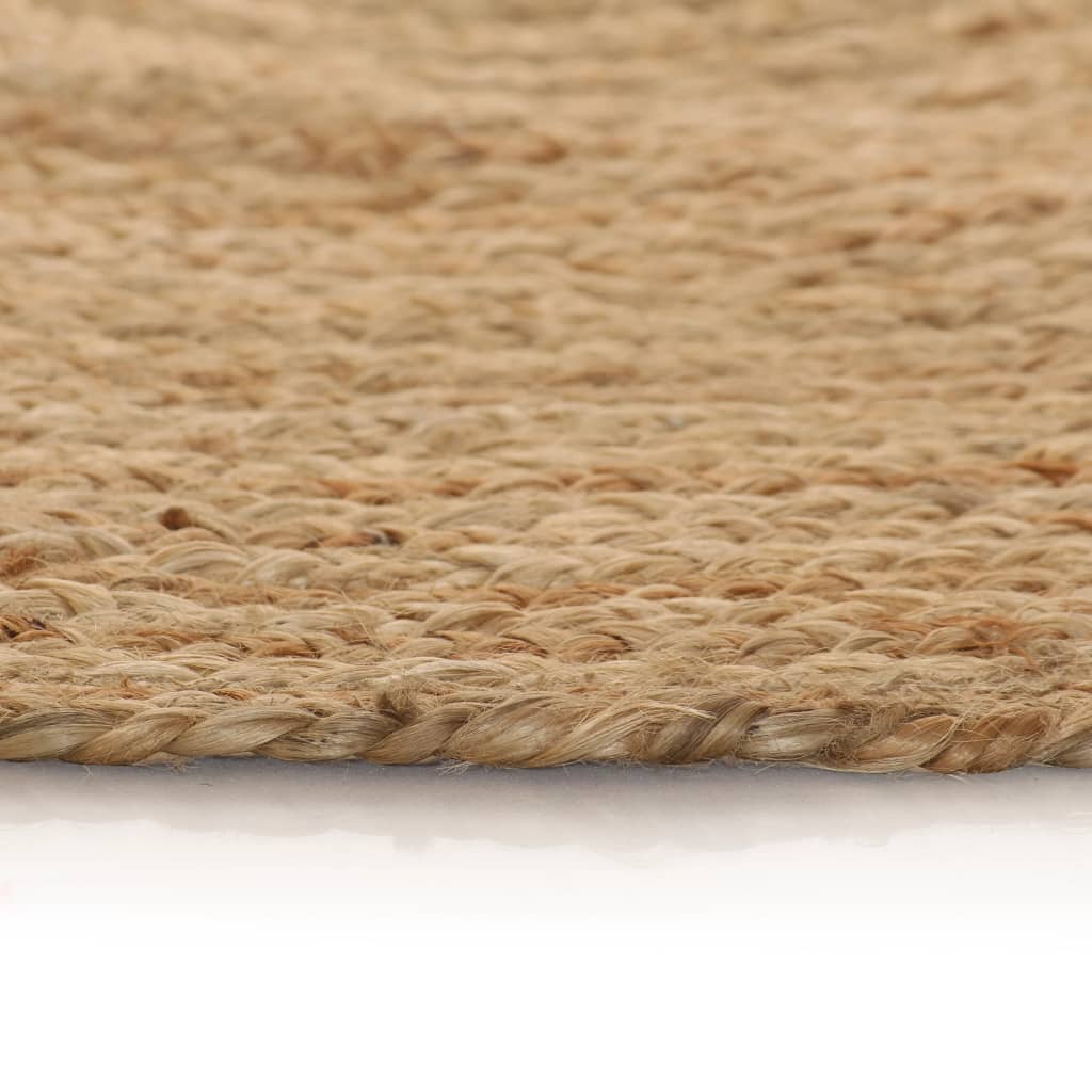 Teppich Jute Geflochten Rund