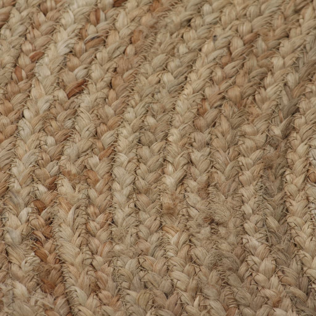 Teppich Jute Geflochten Rund