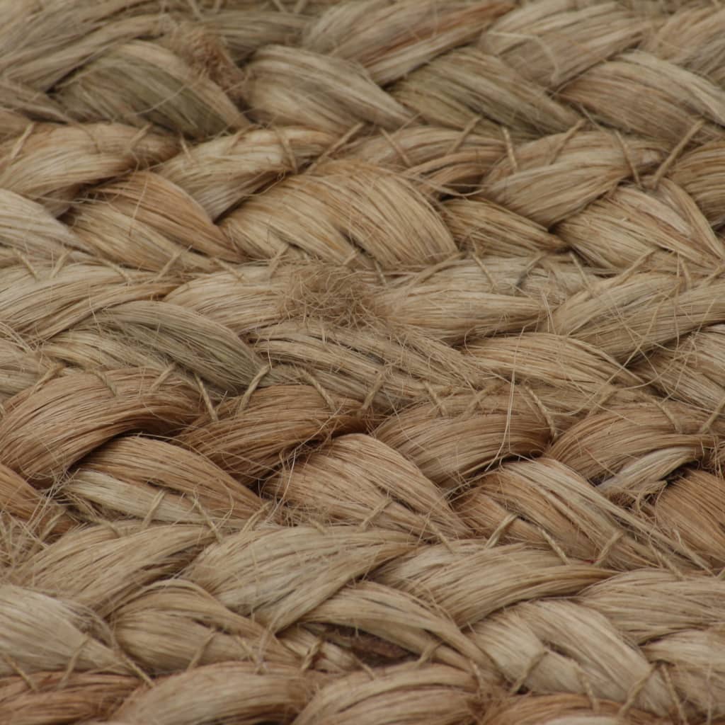 Teppich Jute Geflochten Rund