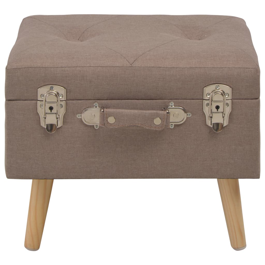 Hocker Mit Stauraum 3 Stk. Stoff