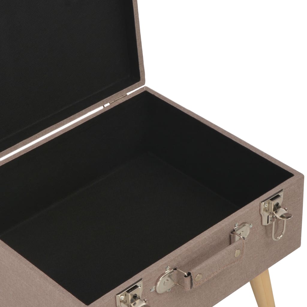 Hocker Mit Stauraum 3 Stk. Stoff