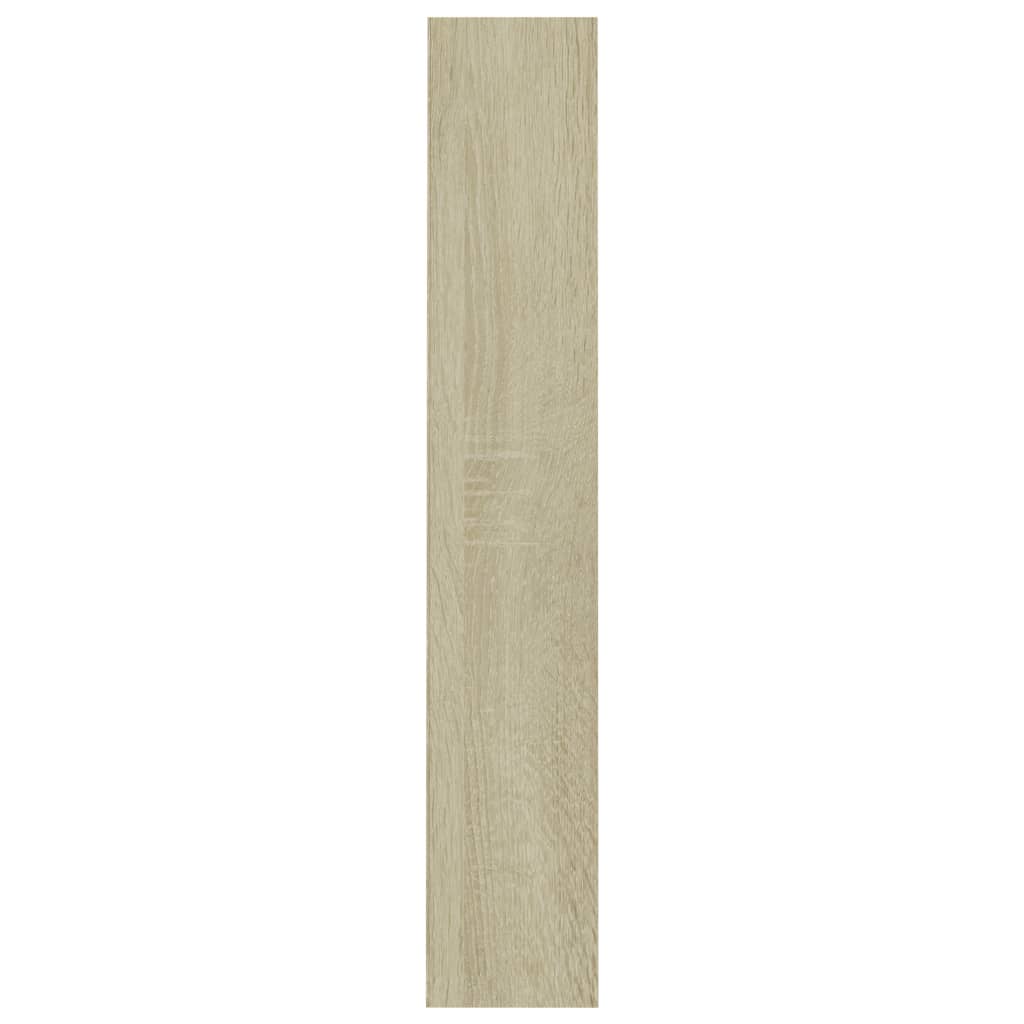 Cd-Regale 2 Stk. Sonoma-Eiche 21X16X93,5 Cm Holzwerkstoff