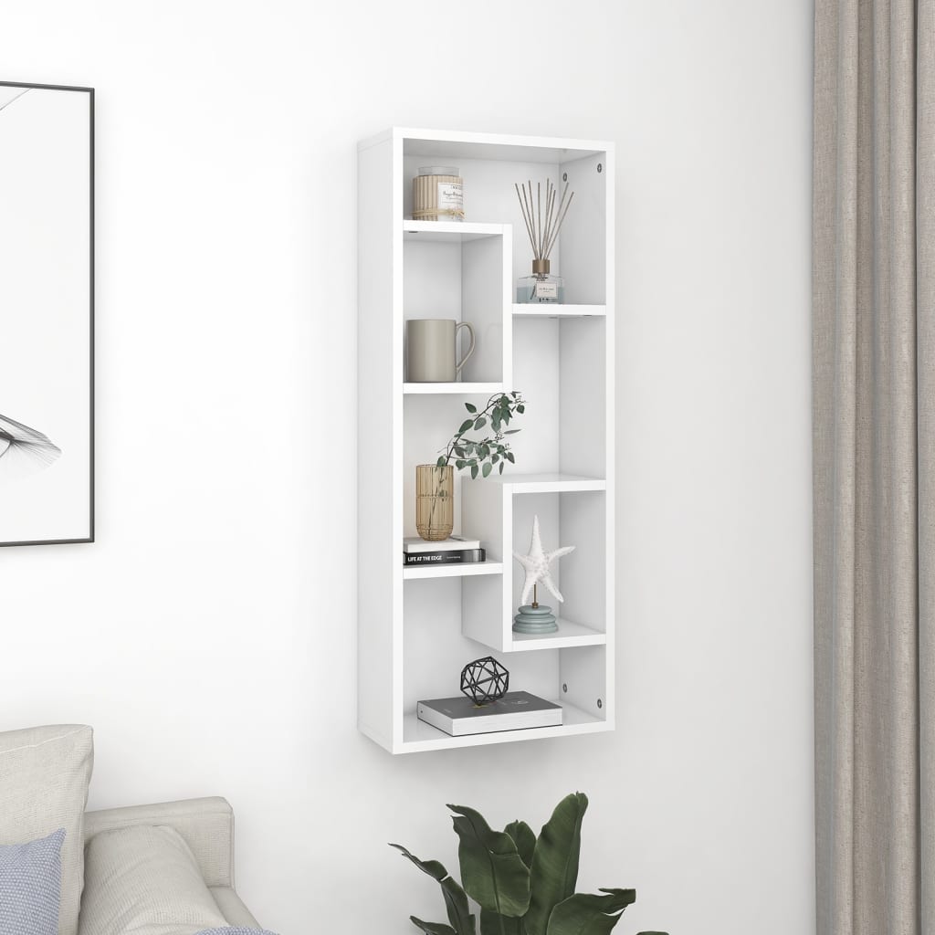 Wandregal Sonoma-Eiche 36X16X90 Cm Holzwerkstoff