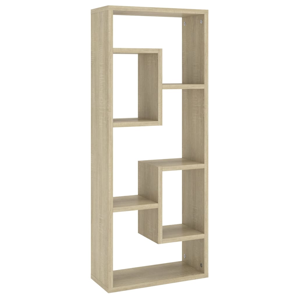 Wandregal Sonoma-Eiche 36X16X90 Cm Holzwerkstoff