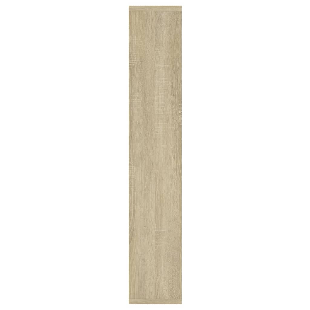 Wandregal Sonoma-Eiche 36X16X90 Cm Holzwerkstoff
