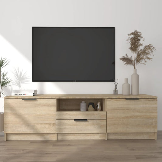 Tv-Schrank Sonoma-Eiche 140X35X40 Cm Holzwerkstoff