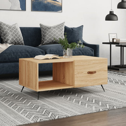 Couchtisch Sonoma-Eiche 90X50X40 Cm Holzwerkstoff