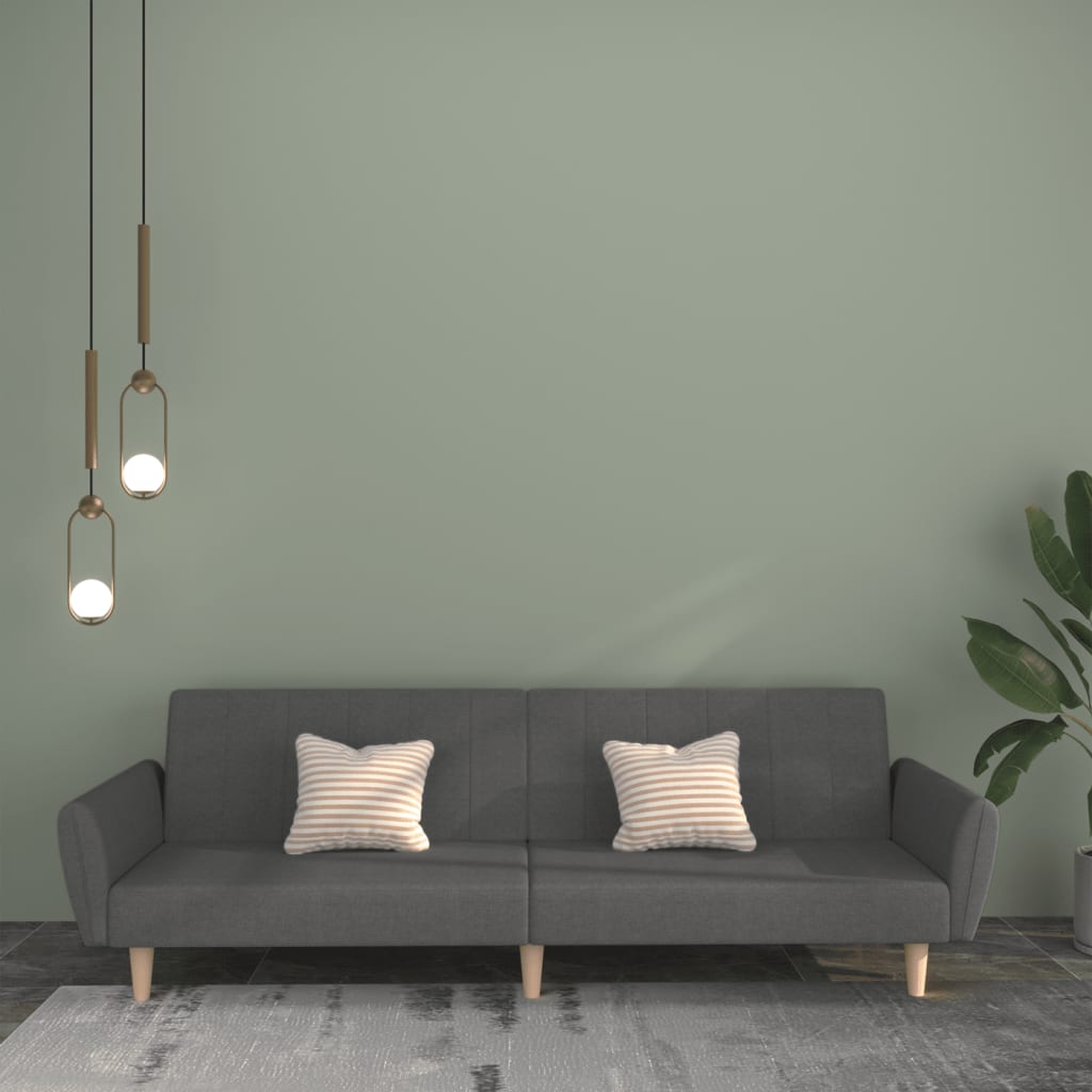 Schlafsofa 2-Sitzer Stoff
