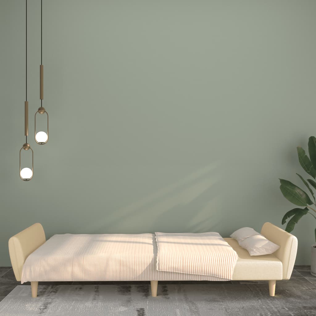 Schlafsofa 2-Sitzer Stoff