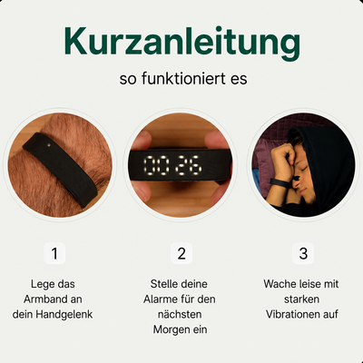 Veyra™ – Der lautlose Vibrationswecker