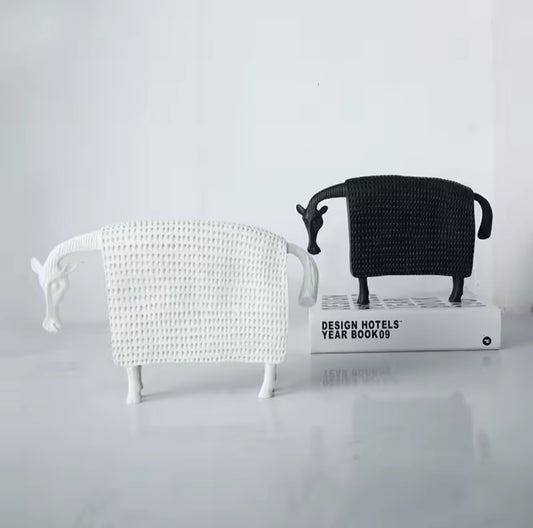 Minimalistische Stierfigur