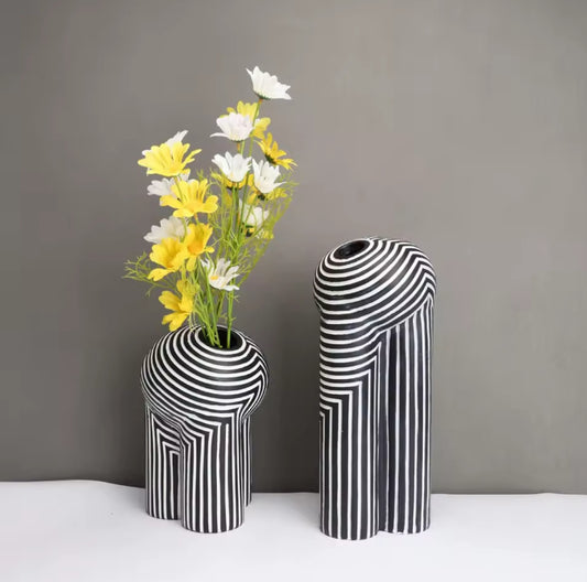 Geometric Resin Vase